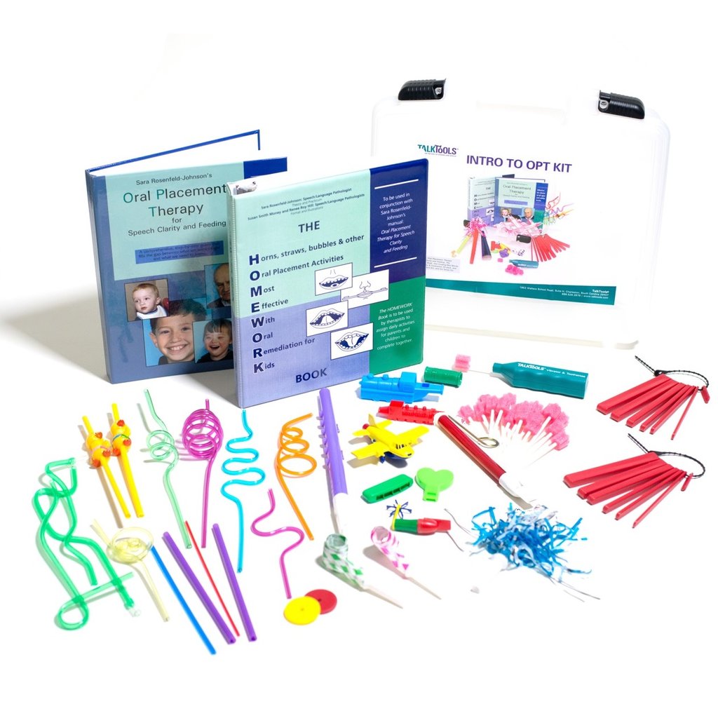 set de materiales usados en OPT